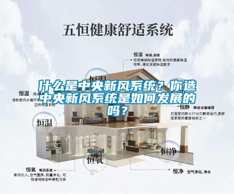 什么是中央新風系統？你造中央新風系統是如何發展的嗎？