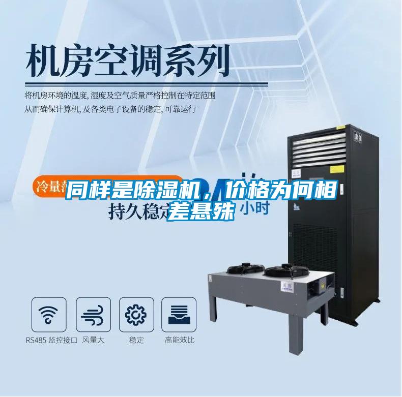 同樣是除濕機，價格為何相差懸殊