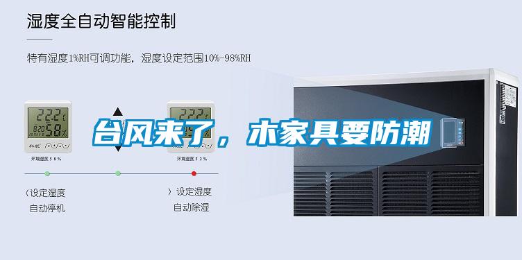 臺風來了，木家具要防潮
