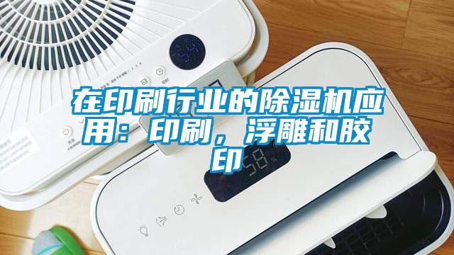 在印刷行業(yè)的除濕機(jī)應(yīng)用：印刷，浮雕和膠印
