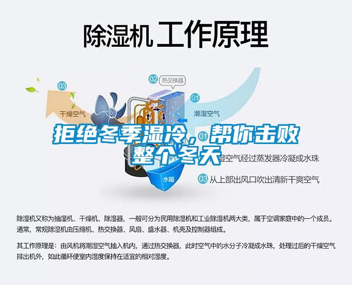 拒絕冬季濕冷，幫你擊敗整個冬天