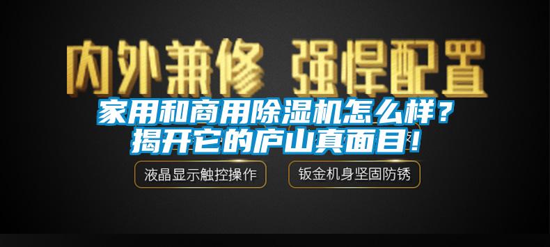 家用和商用除濕機怎么樣？揭開它的廬山真面目！