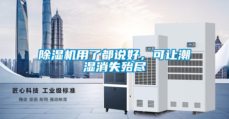 除濕機(jī)用了都說好，可讓潮濕消失殆盡