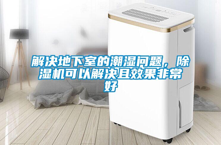 解決地下室的潮濕問題，除濕機可以解決且效果非常好