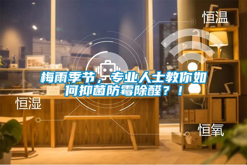 梅雨季節，專業人士教你如何抑菌防霉除醛？！