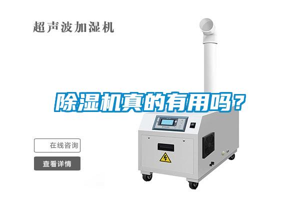 除濕機真的有用嗎？