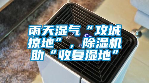 雨天濕氣“攻城掠地”，除濕機助“收復濕地”