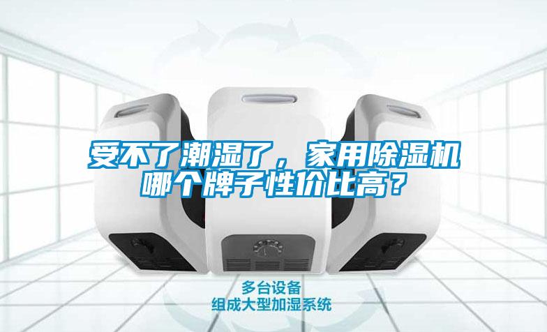 受不了潮濕了，家用除濕機哪個牌子性價比高？