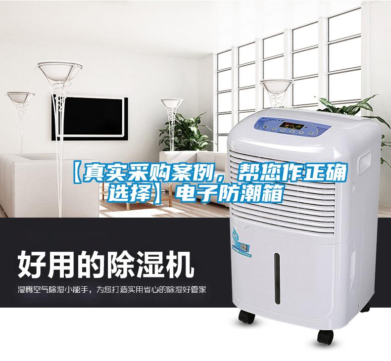 【真實采購案例，幫您作正確選擇】電子防潮箱
