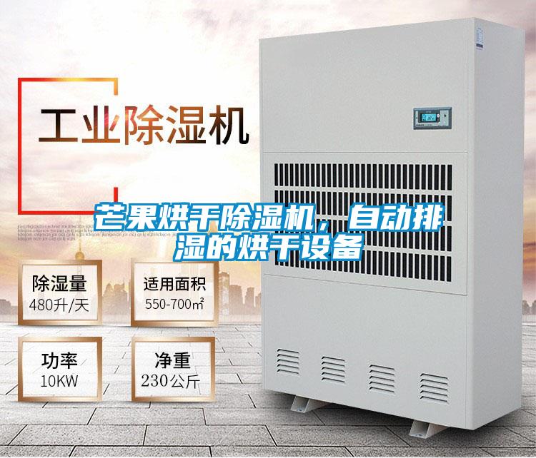 芒果烘干除濕機，自動排濕的烘干設備