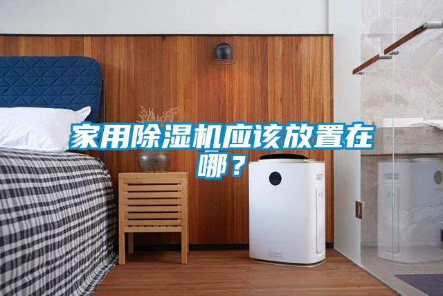 家用除濕機應該放置在哪？
