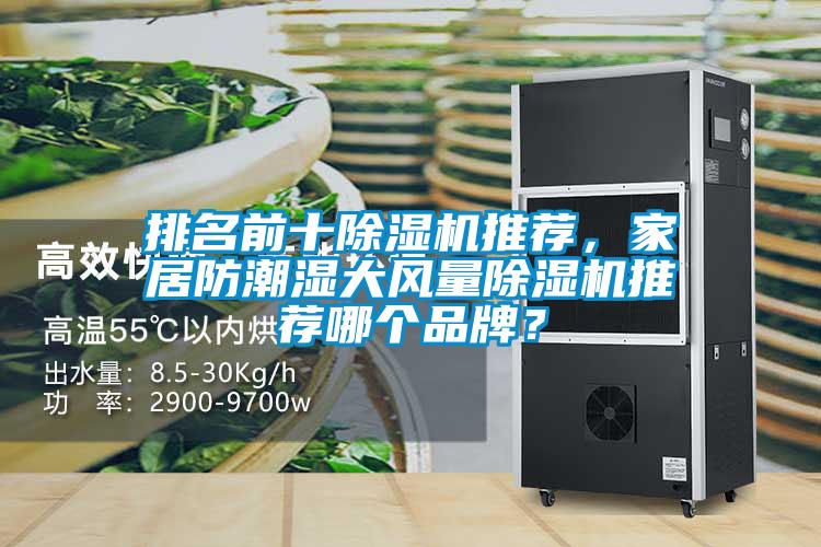 排名前十除濕機推薦，家居防潮濕大風量除濕機推薦哪個品牌？