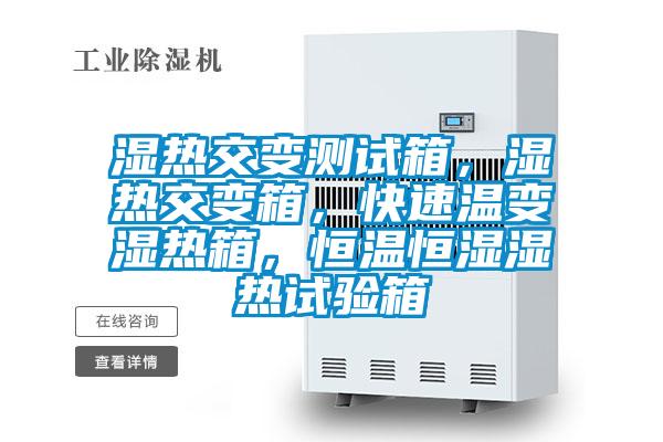 濕熱交變測試箱，濕熱交變箱，快速溫變濕熱箱，恒溫恒濕濕熱試驗箱