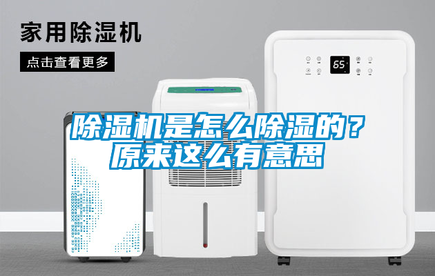 除濕機是怎么除濕的？原來這么有意思