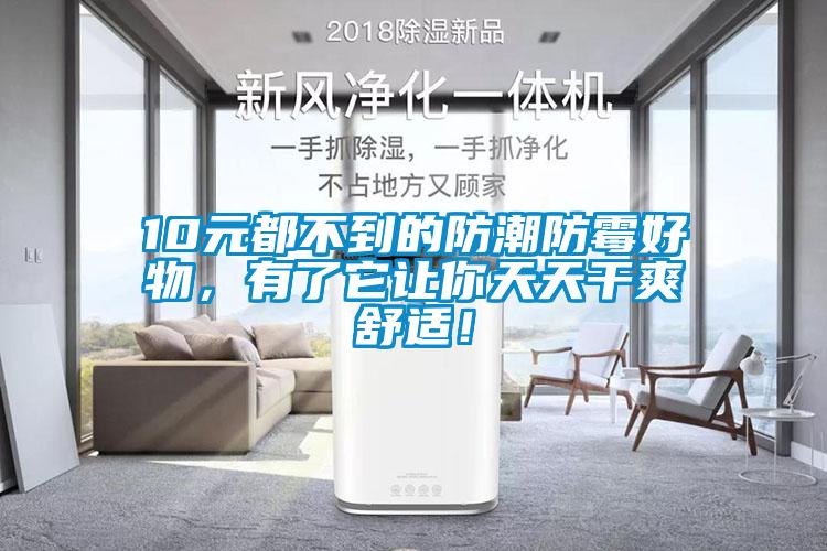 10元都不到的防潮防霉好物，有了它讓你天天干爽舒適！