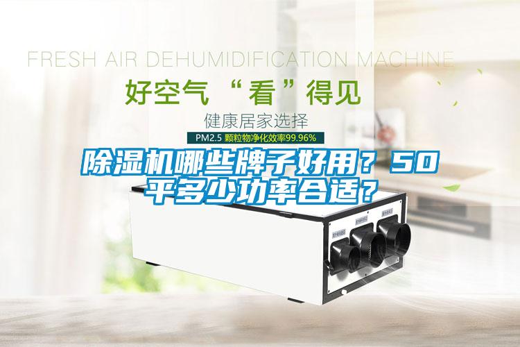 除濕機(jī)哪些牌子好用？50平多少功率合適？