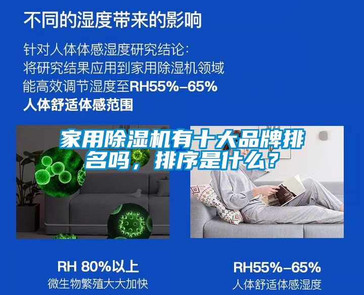 家用除濕機有十大品牌排名嗎，排序是什么？