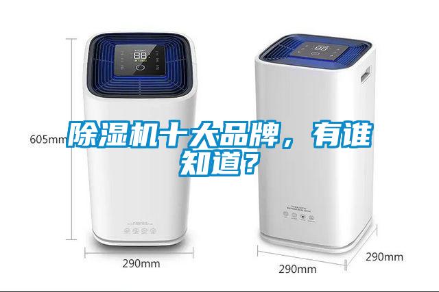 除濕機(jī)十大品牌，有誰(shuí)知道？