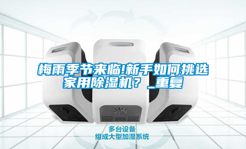 梅雨季節(jié)來臨!新手如何挑選家用除濕機？_重復
