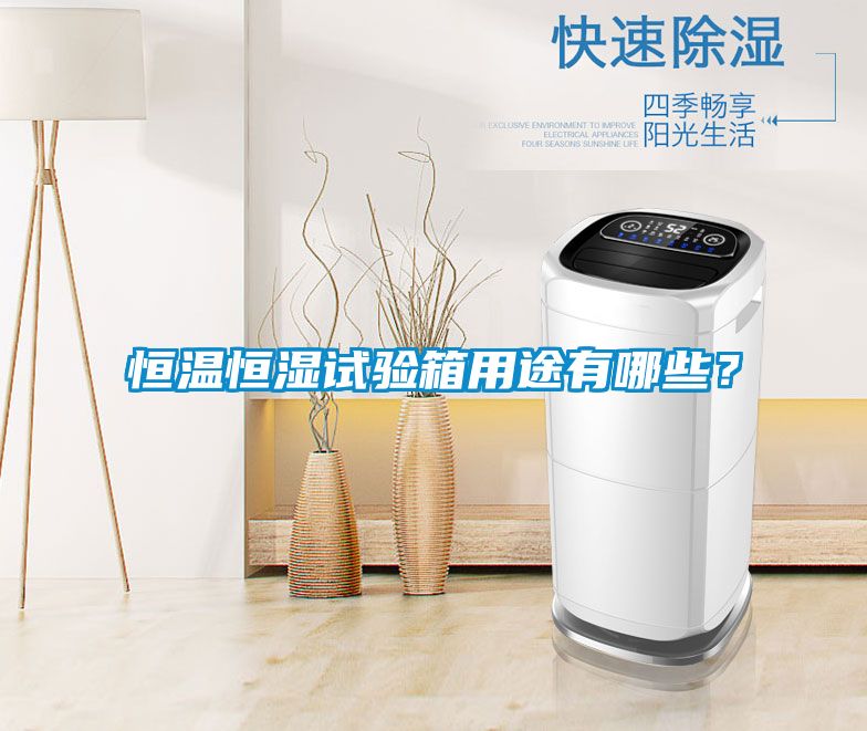 恒溫恒濕試驗(yàn)箱用途有哪些？