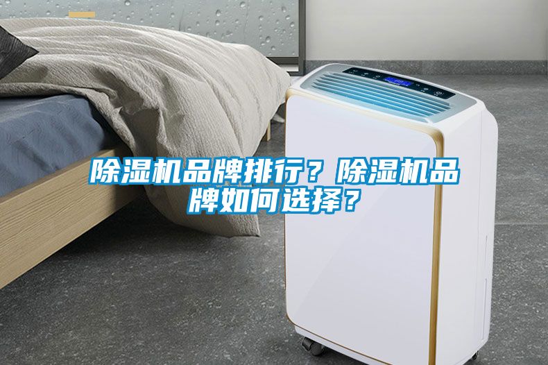 除濕機品牌排行？除濕機品牌如何選擇？