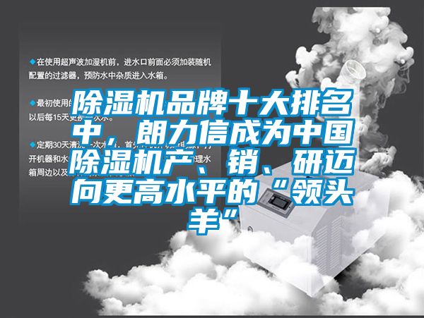 除濕機(jī)品牌十大排名中，朗力信成為中國(guó)除濕機(jī)產(chǎn)、銷、研邁向更高水平的“領(lǐng)頭羊”